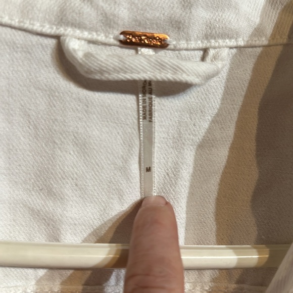 Free people White Denim Jacket - Picture 3 of 3